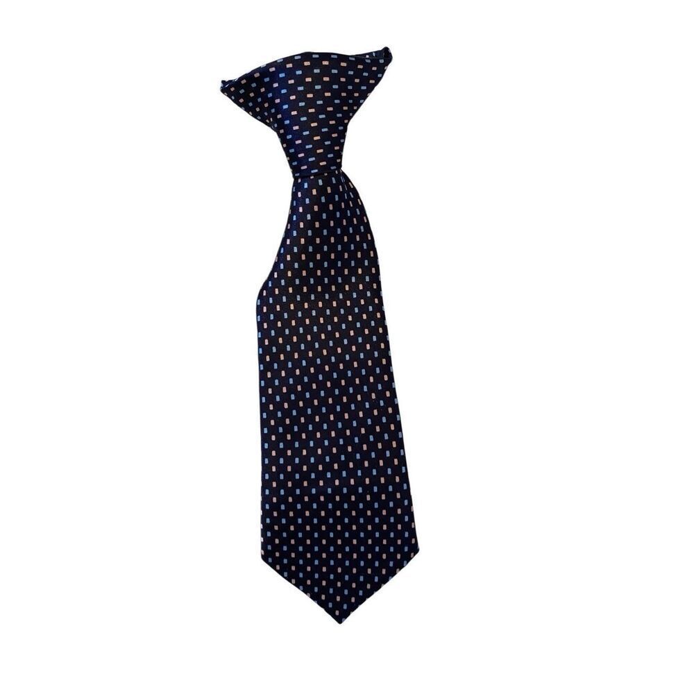 Sahara Club 8inch Boys Clip On Tie Toddler Formal Dress Up Wedding